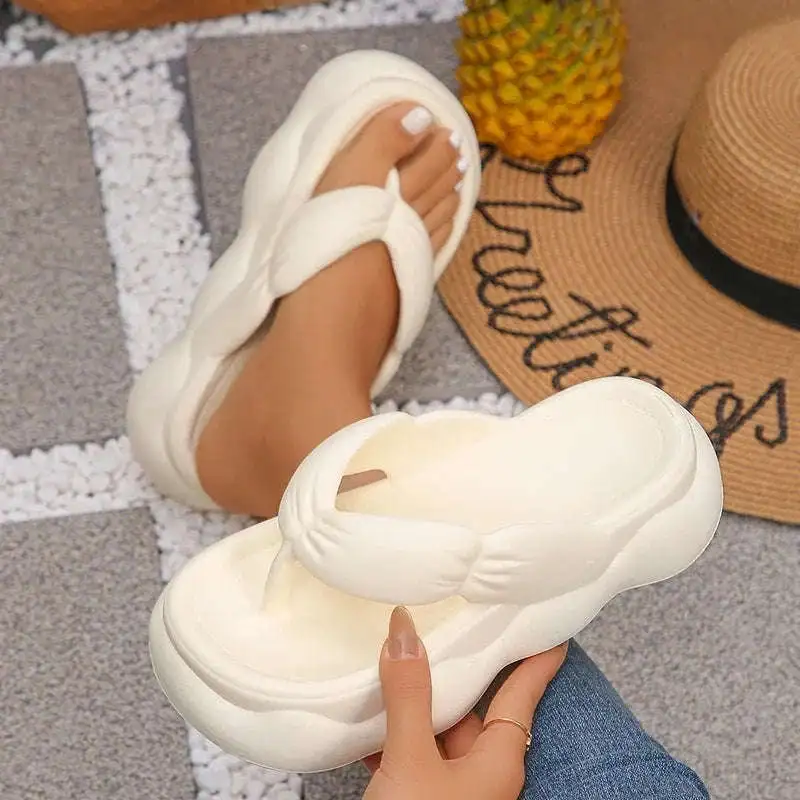 Gentle Step Platform Slip On Slippers
