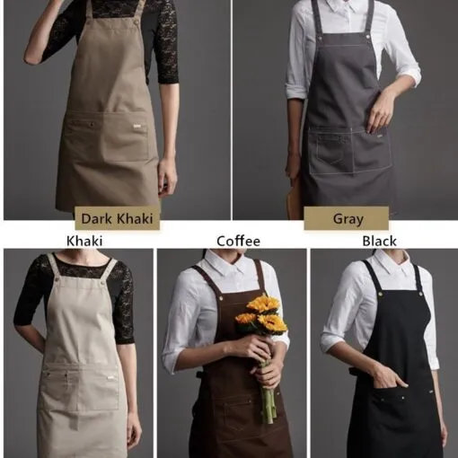 Canvas Kitchen Work Apron