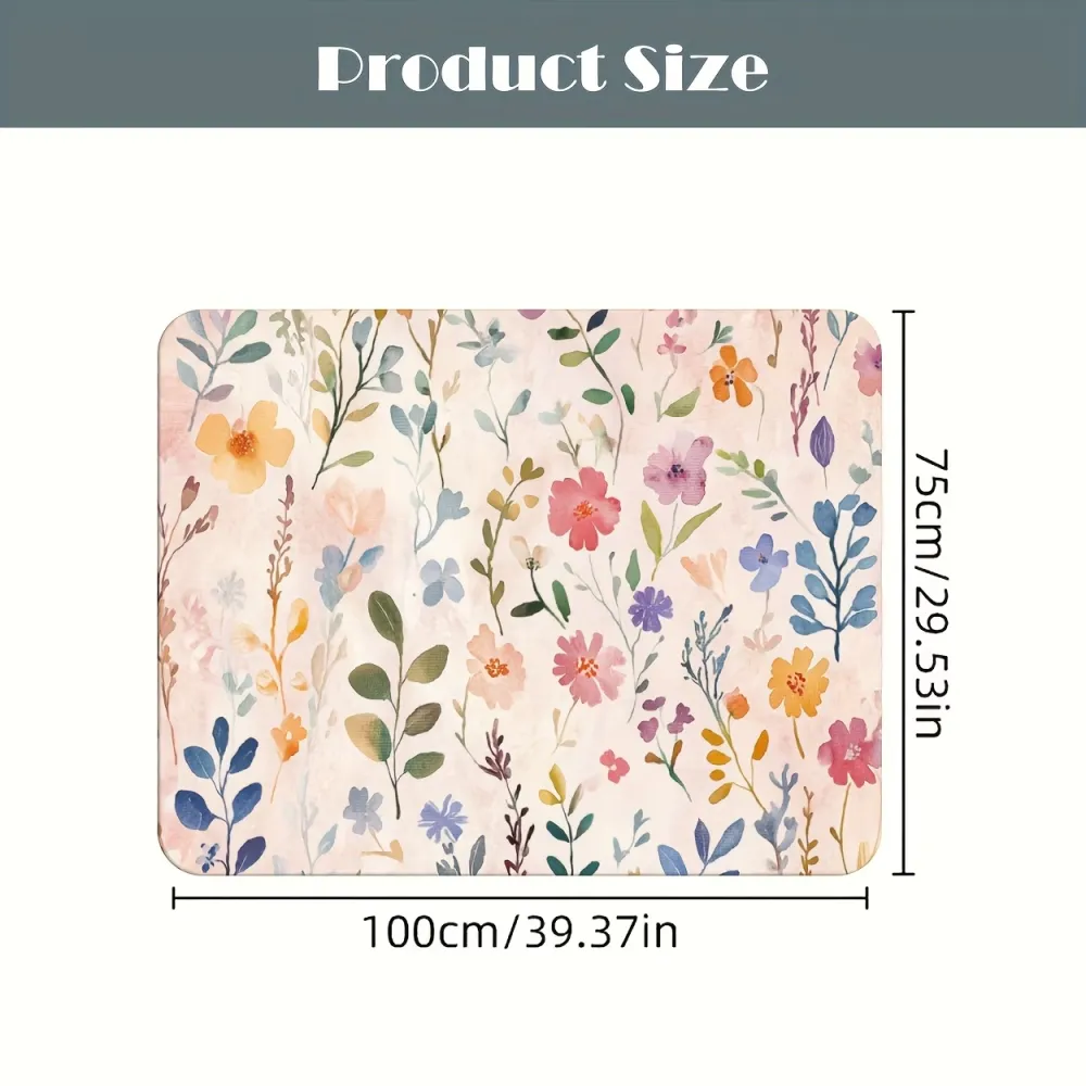 Floral Car Cargo Liner