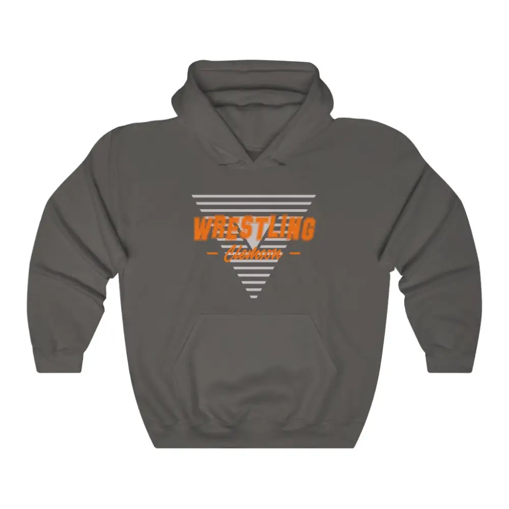 Everyday Triangle Emblem Wrestling Graphic Pullover Hoodie