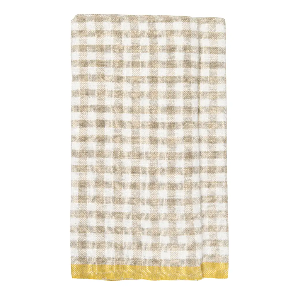 Gingham Weave Kitchen Towel Set
