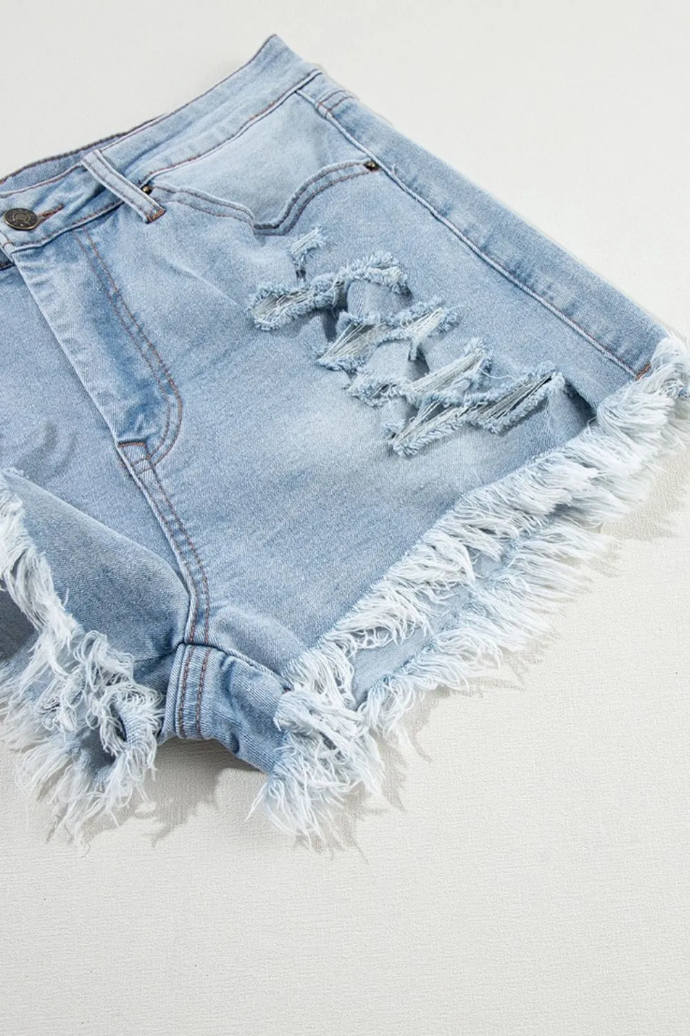 Classic Raw Hem Shorts
