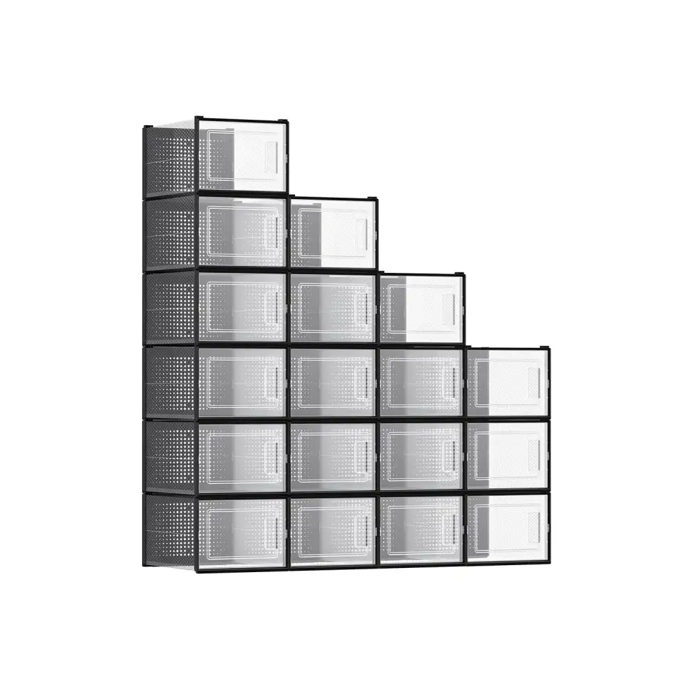 Everyday Stackable Modular Front Opening Shoe Storage Box