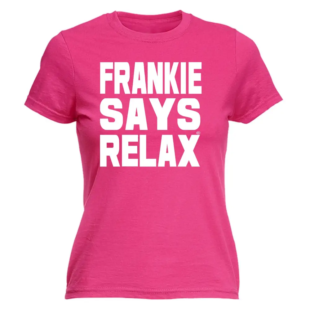 Relax Statement Graphic Fitted Tee