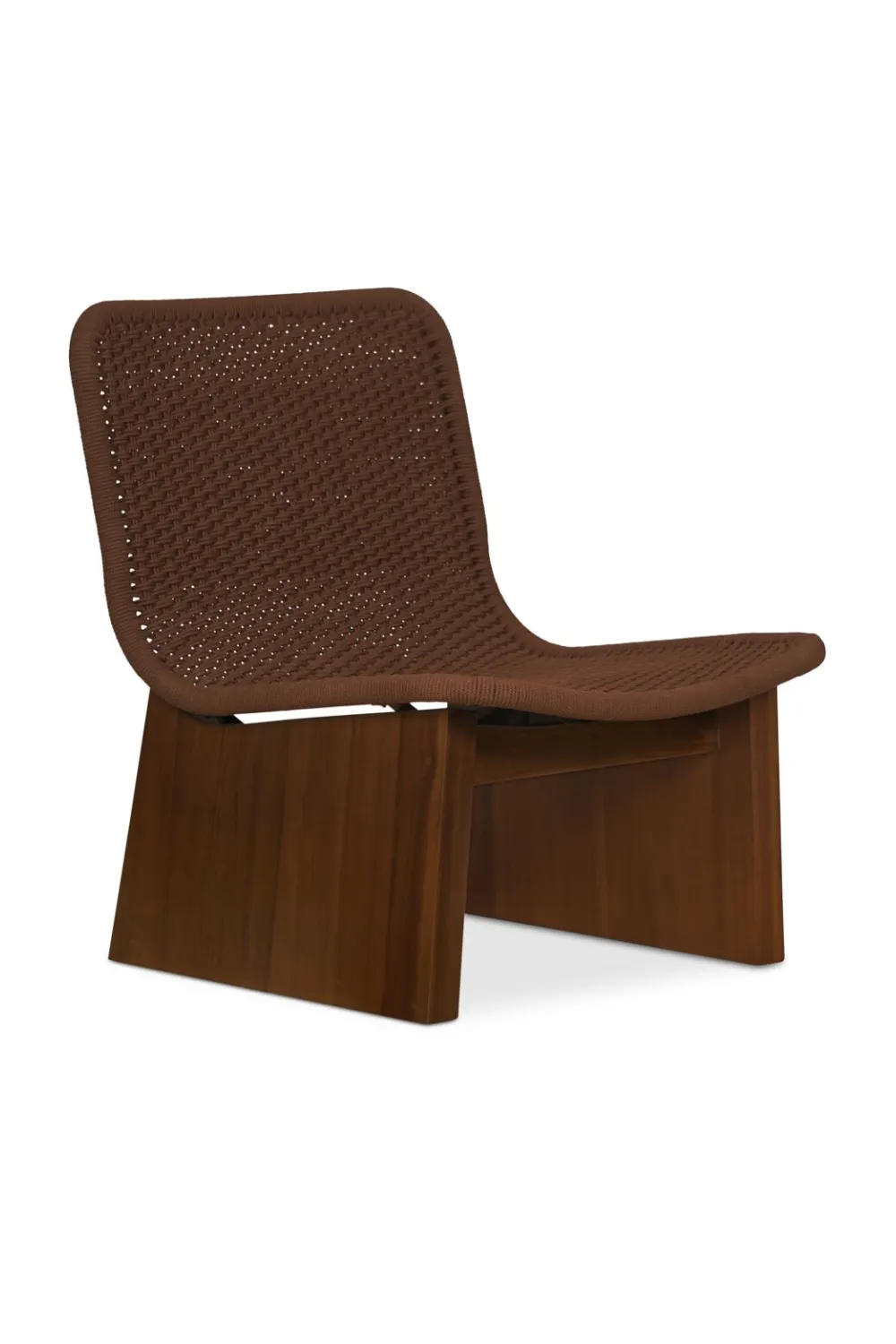 Handwoven Hyacinth Outdoor Accent Chair