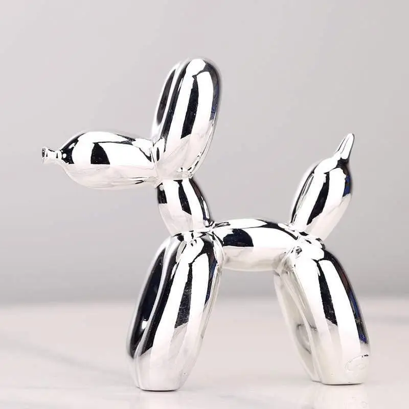 Resin Dog Accent Sculpture