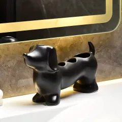 Dog Shaped Toothbrush Stand