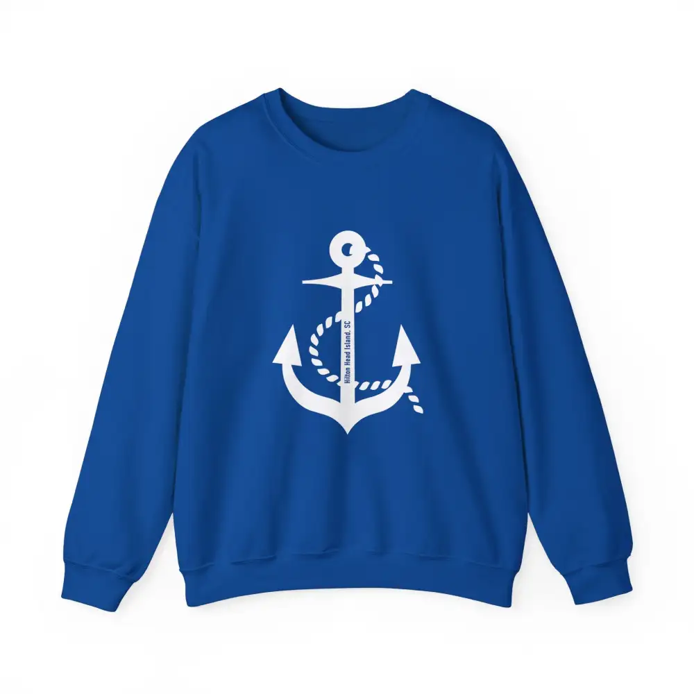 Anchor Graphic Crewneck Sweatshirt