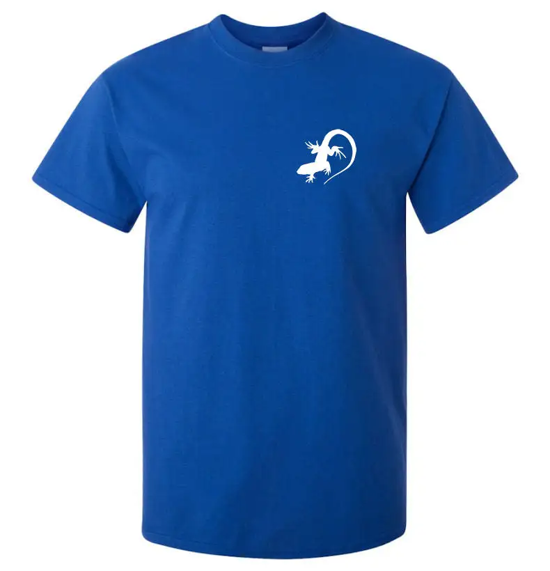 Lizard Chest Logo Cotton T-Shirt
