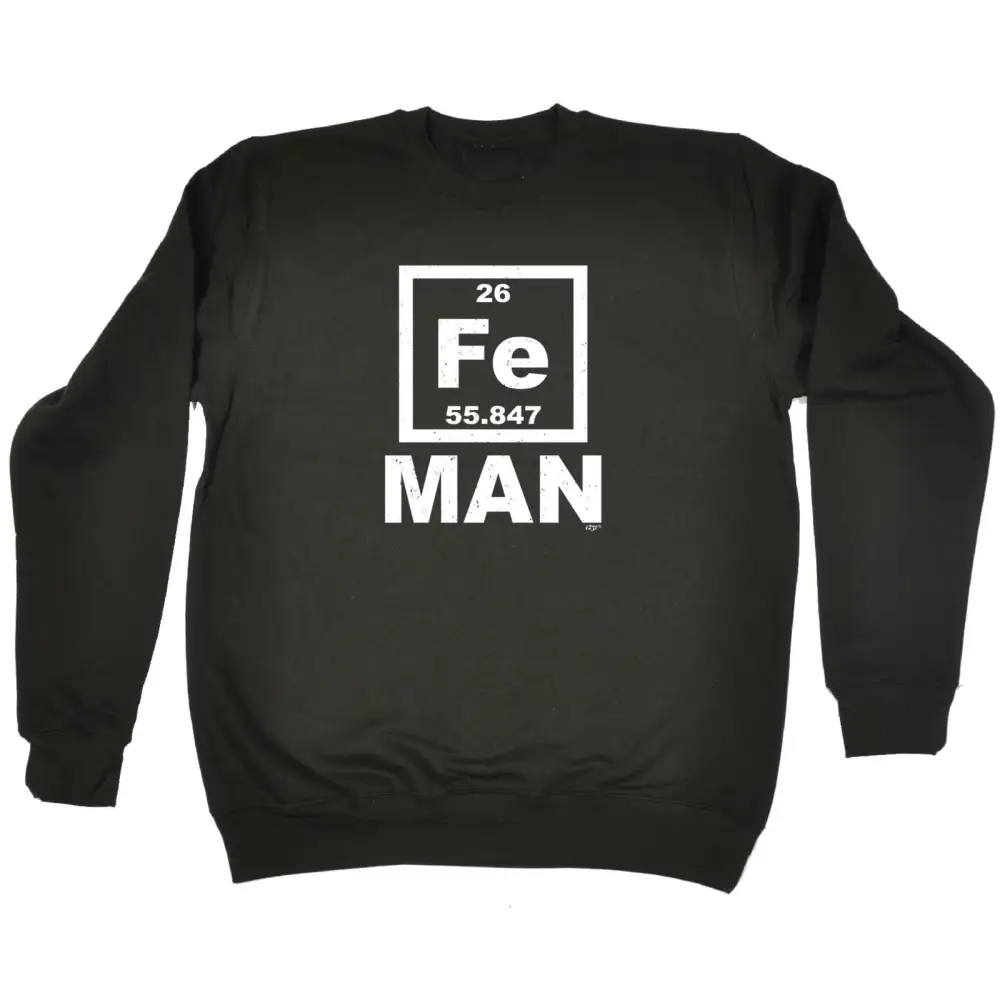 Iron Symbol Graphic Sweatshirt