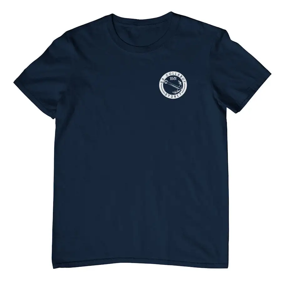 Anchor Chest Logo Cotton T-Shirt