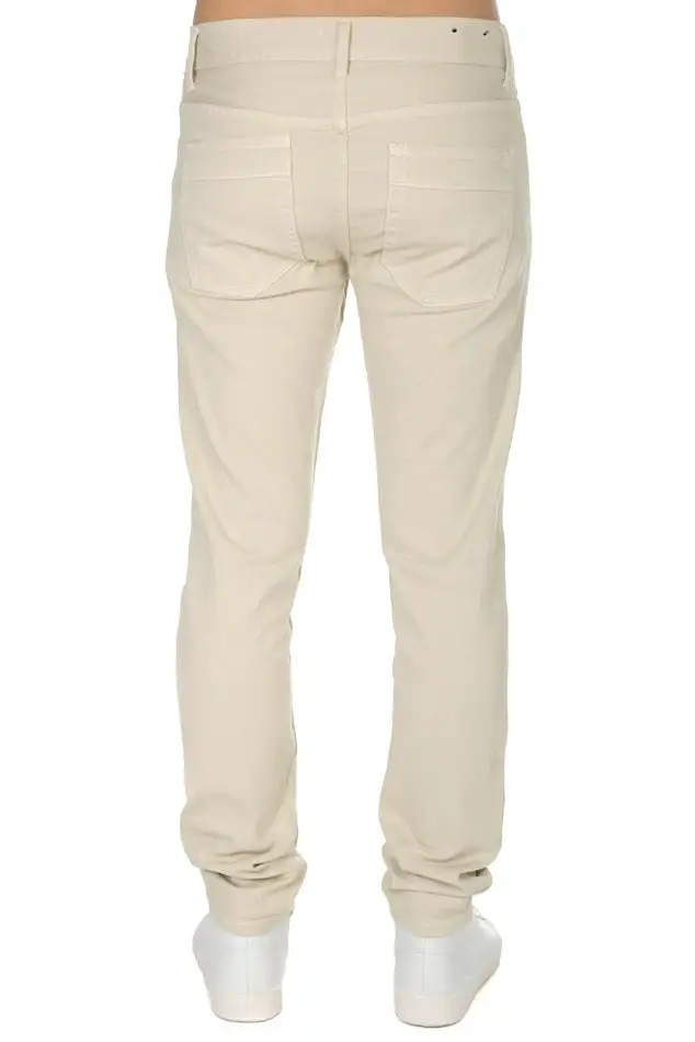 Refined Cotton Slim Pocket Jeans