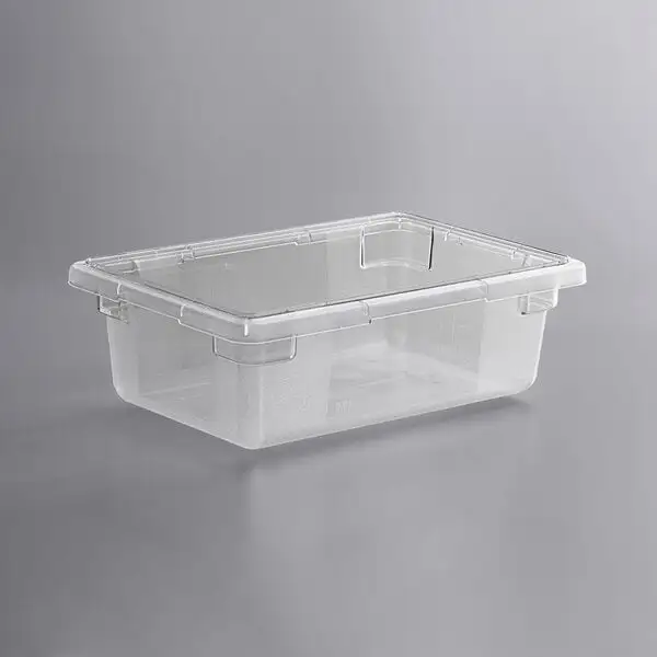 Low-Profile Polycarbonate Food Storage Box