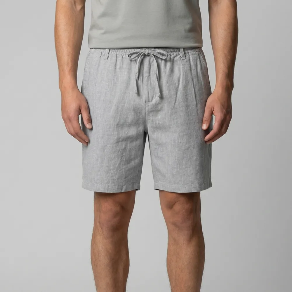 Workday Linen Shorts