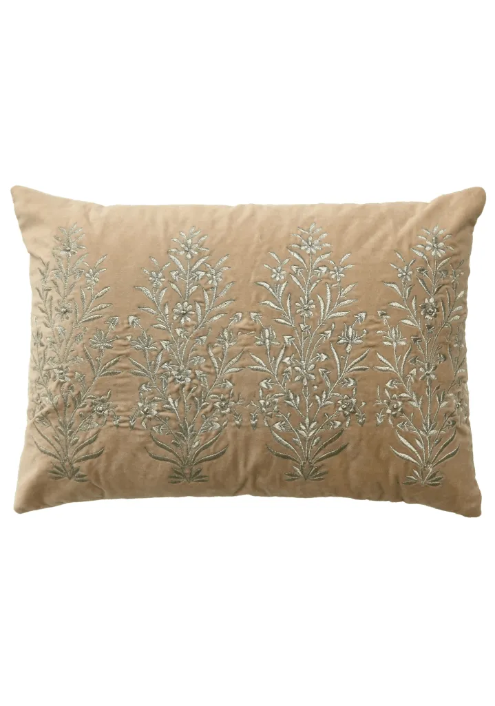 Textured Velvet Decorative Cushion Cover
