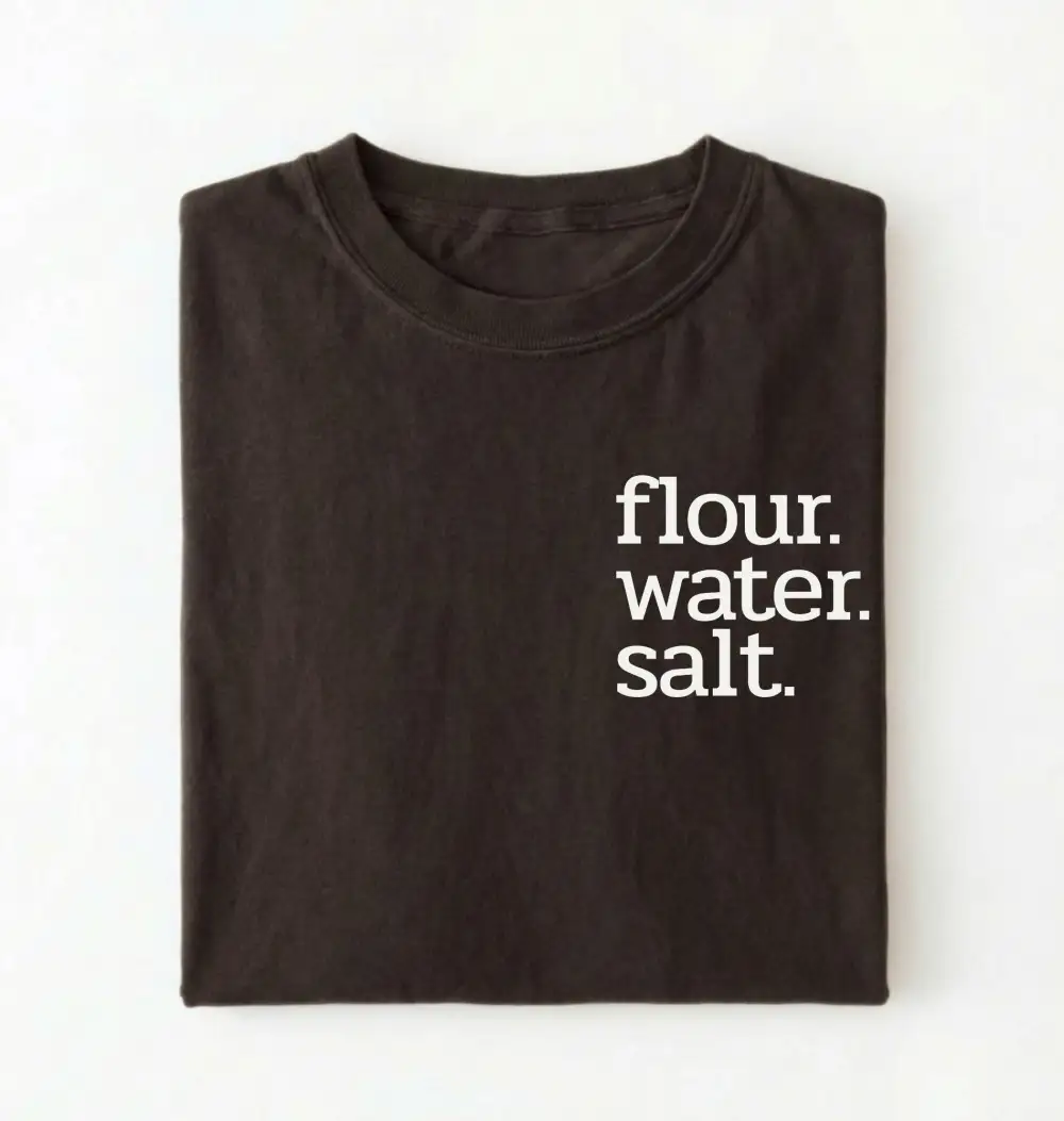 Flour Water Salt Everyday Graphic Cotton Tee
