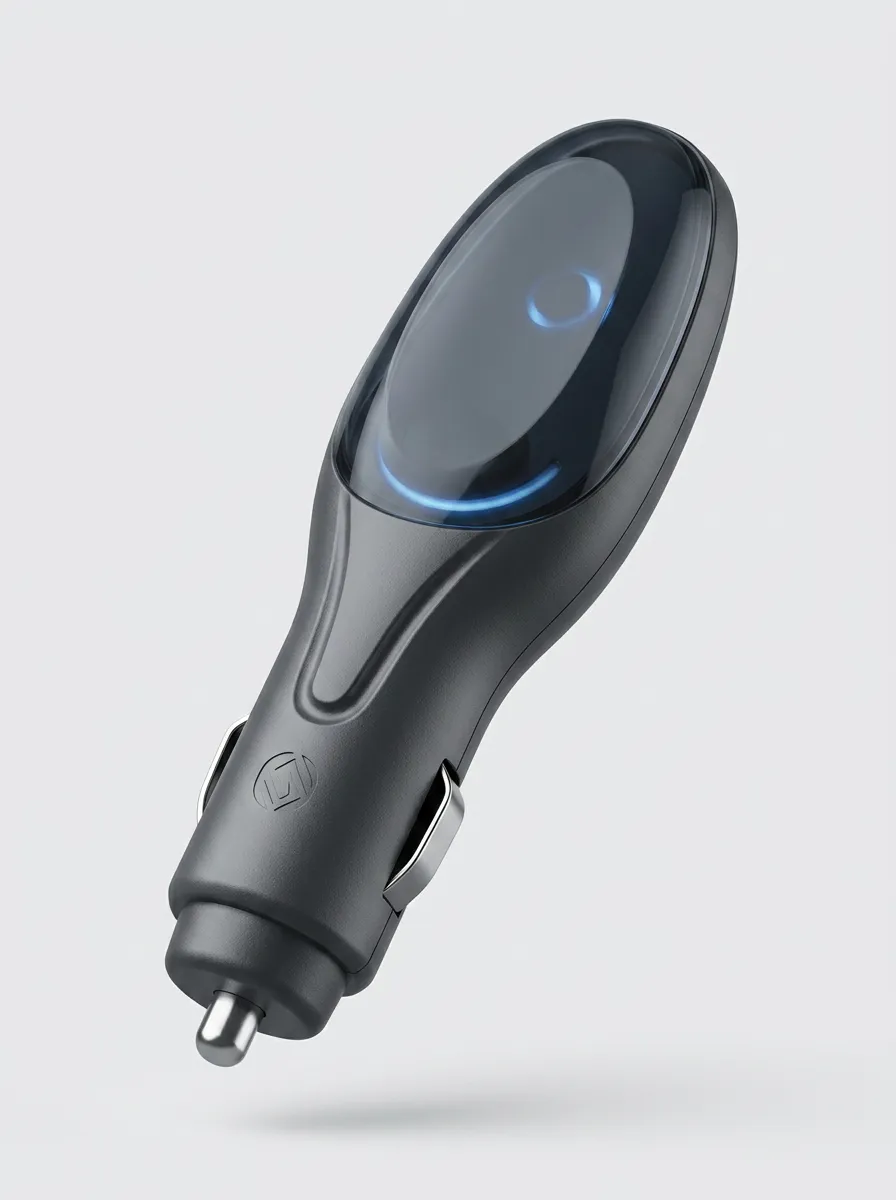 LED Indicator Car Fuel Saver Power-Socket Plug-In Device for Automotive Utility