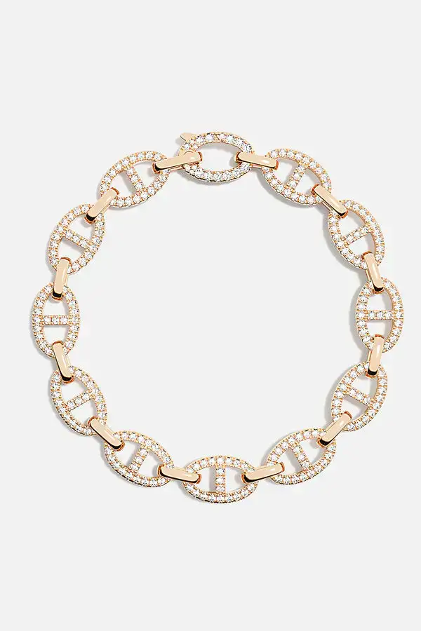 Linked Stacked Link Bracelet