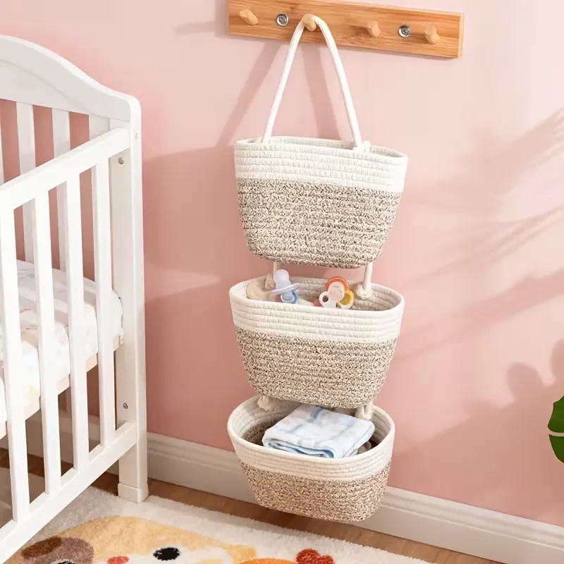 3-Tier Hanging Storage Basket