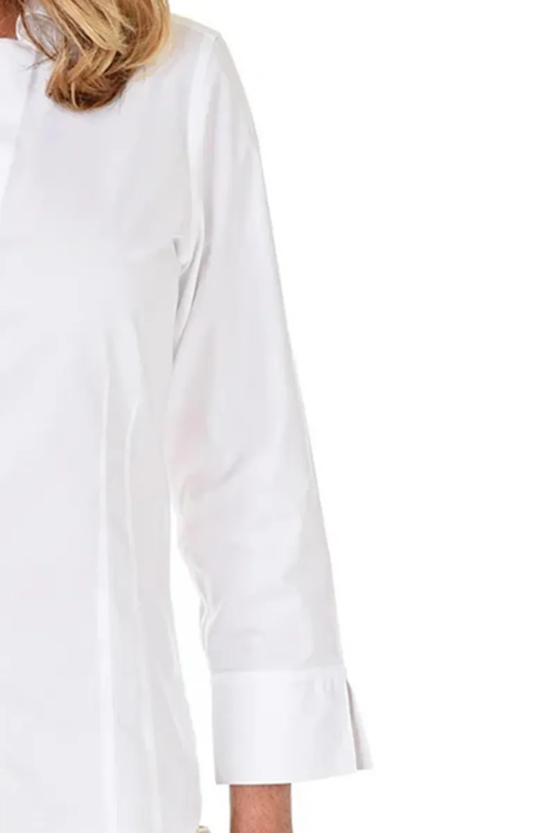 Deep V Neck Non-Iron Shirt