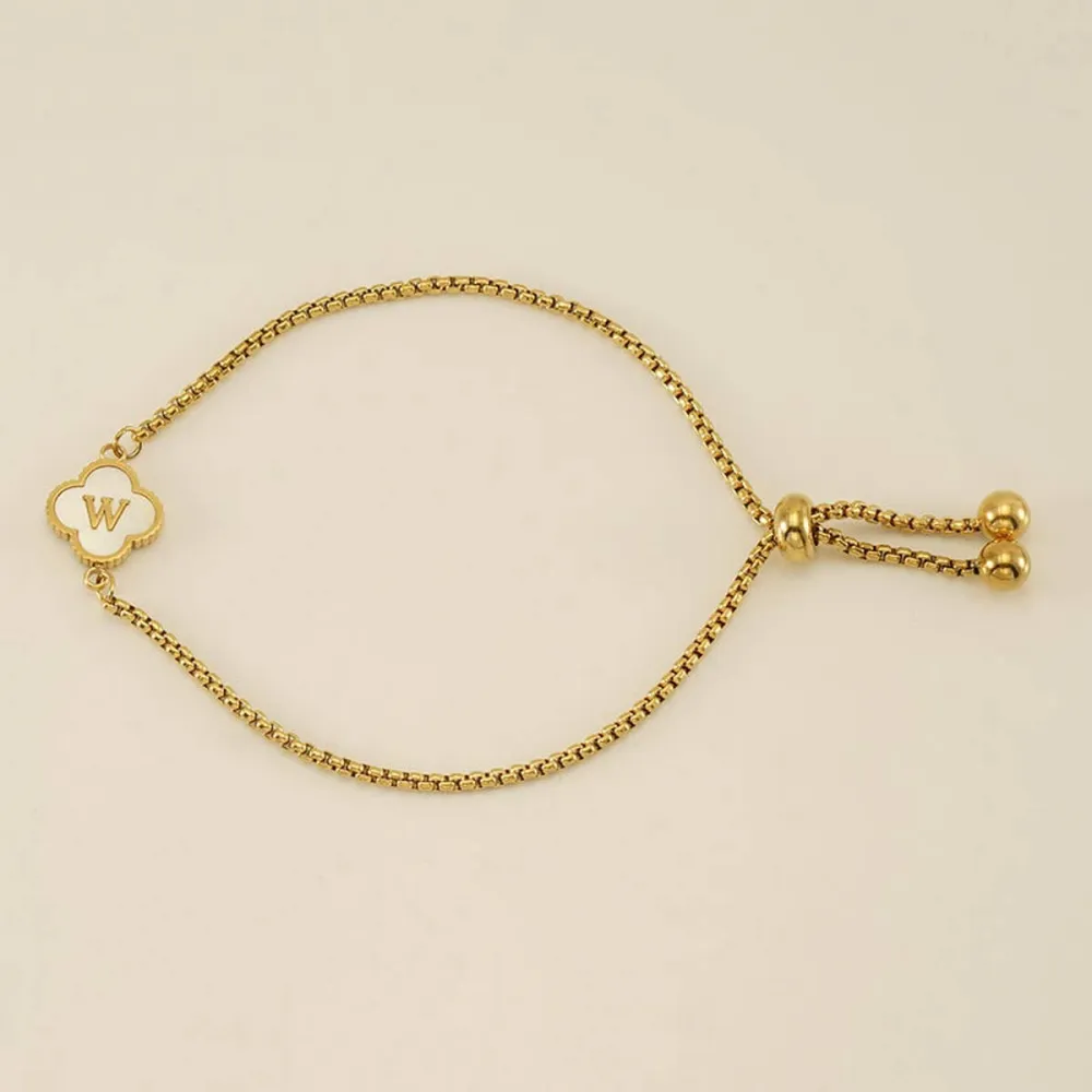 Adjustable Shell Charm Bracelet