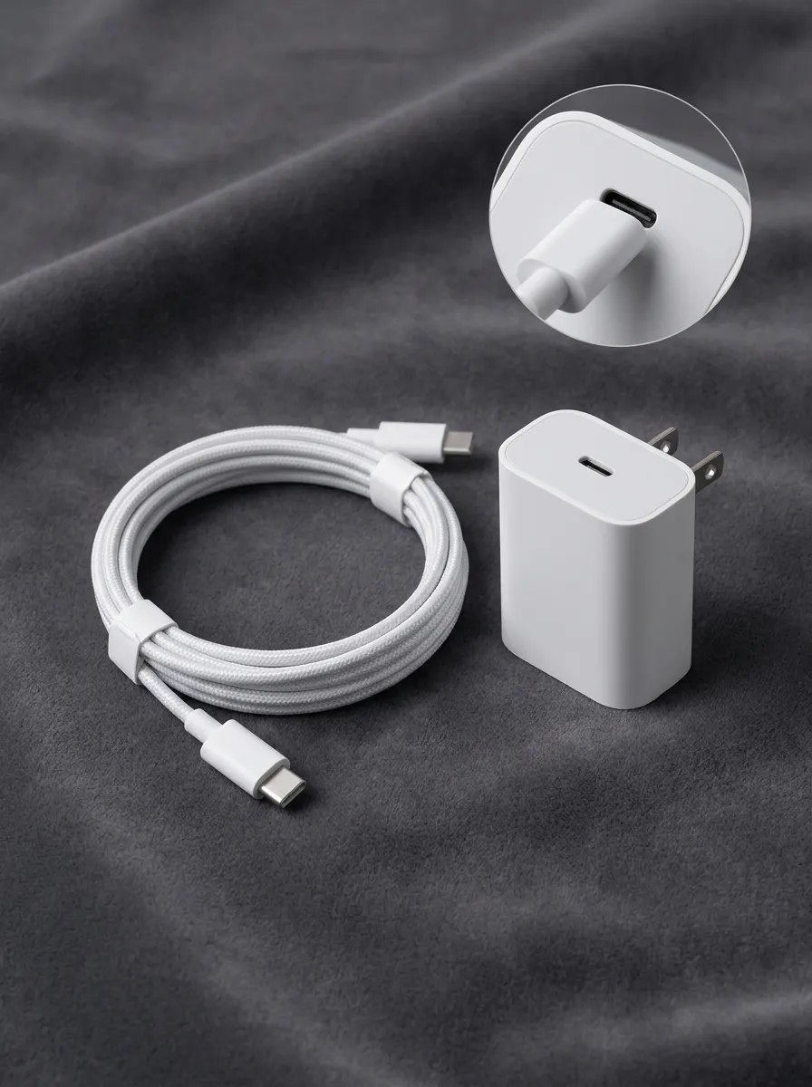 USB-C Braided Charger and Cable Set