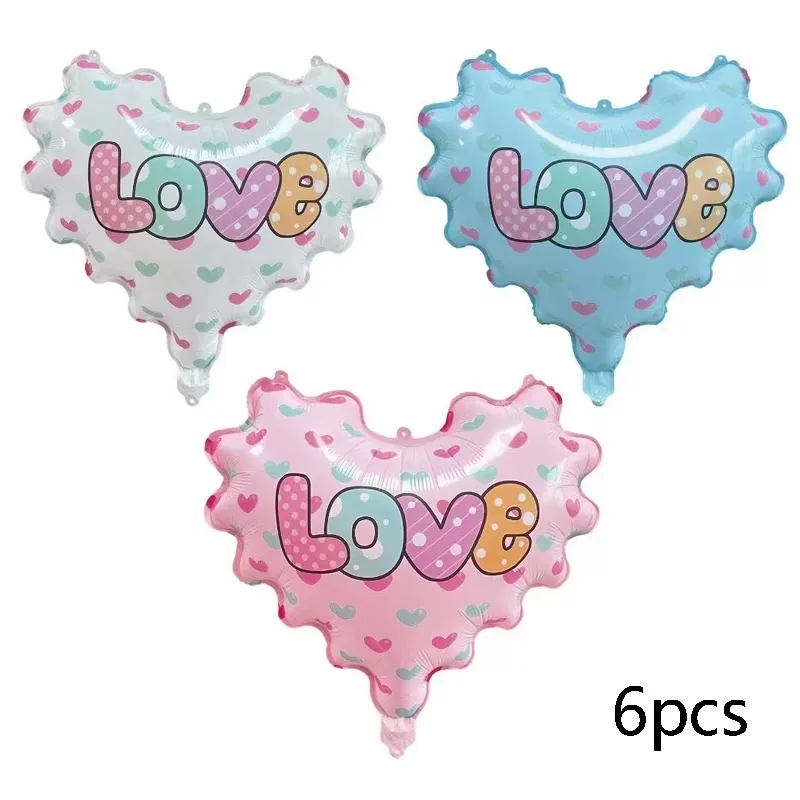 LOVE Heart Mylar Balloons