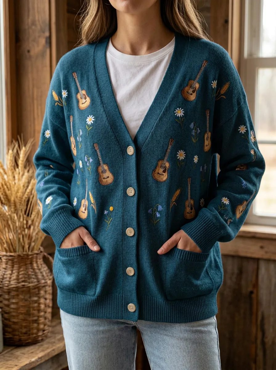 Countryside Women's Country Music Casual Cardigan