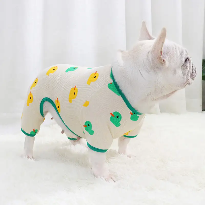 Ducky Pajama Set with Fleece Lined