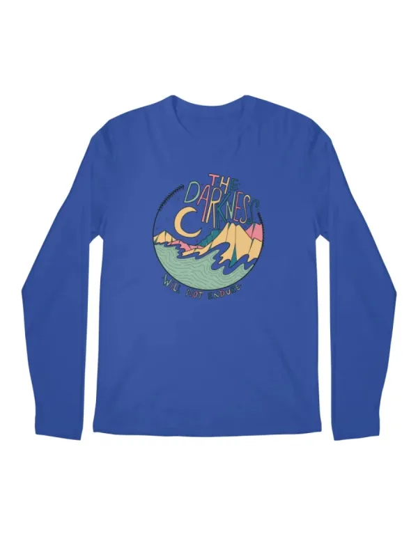 Mountain Night Graphic T-Shirt