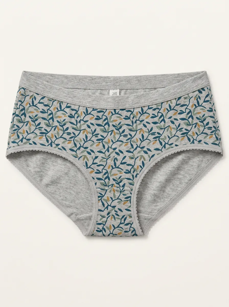 Women's Botanical Patterned Panties