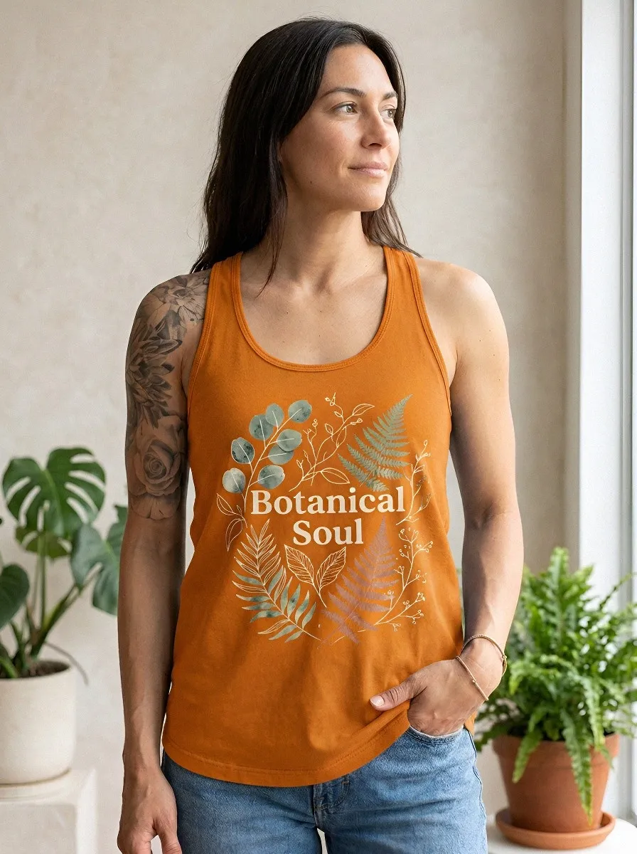 Botanical Soul Nature Tank Top Soft