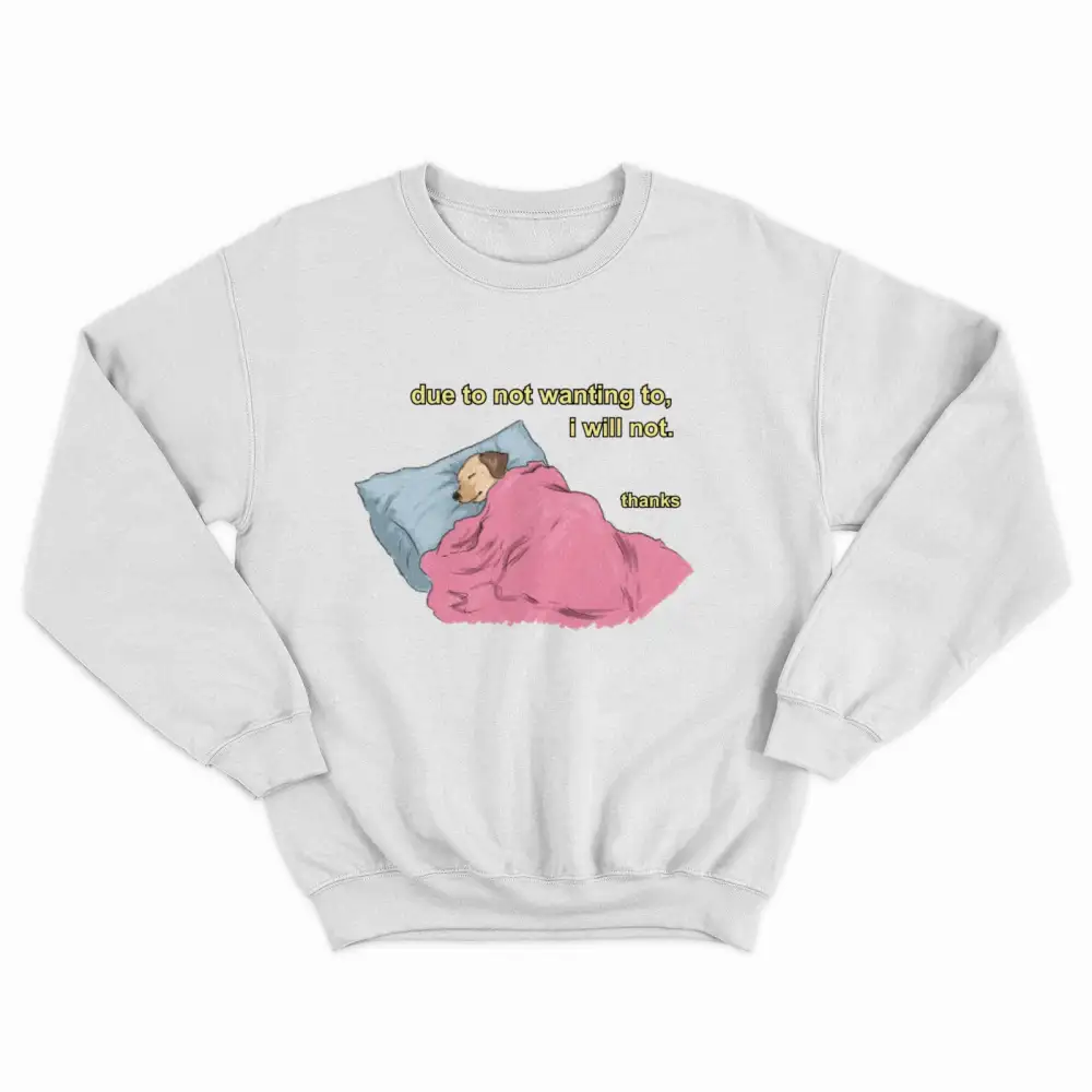 Not Wanting Fleece Crewneck