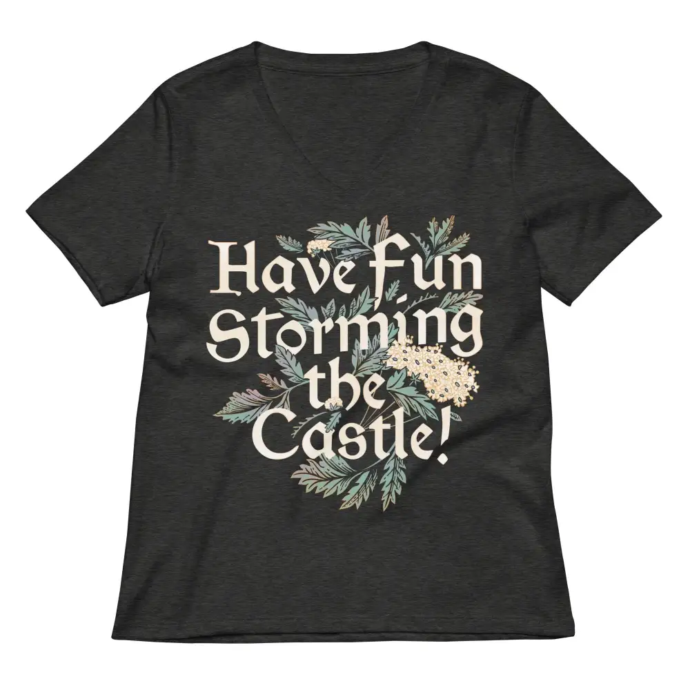 Castle Adventure V Neck Tee