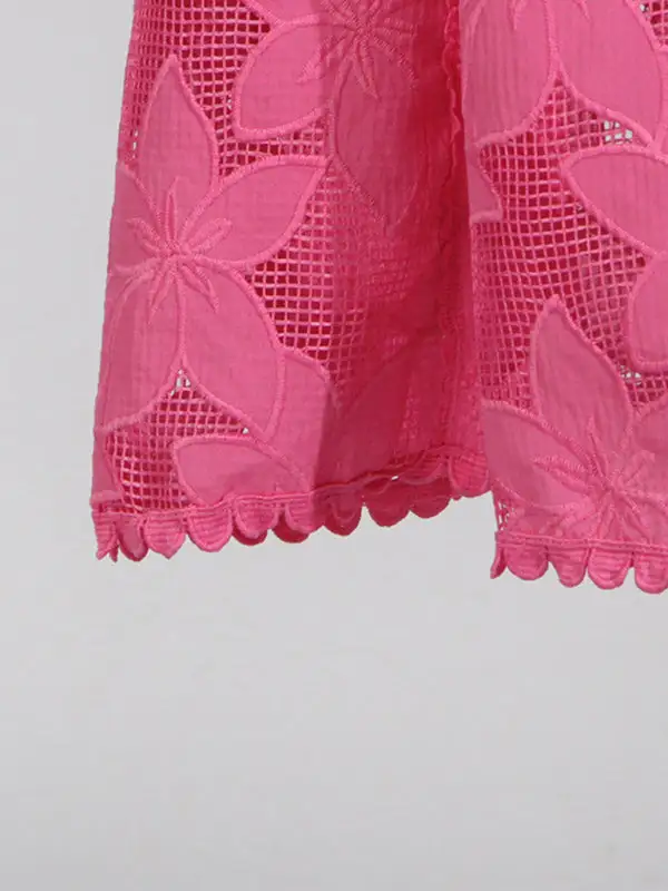 Modern Round Neck Sleeveless Detail Coordinated Set