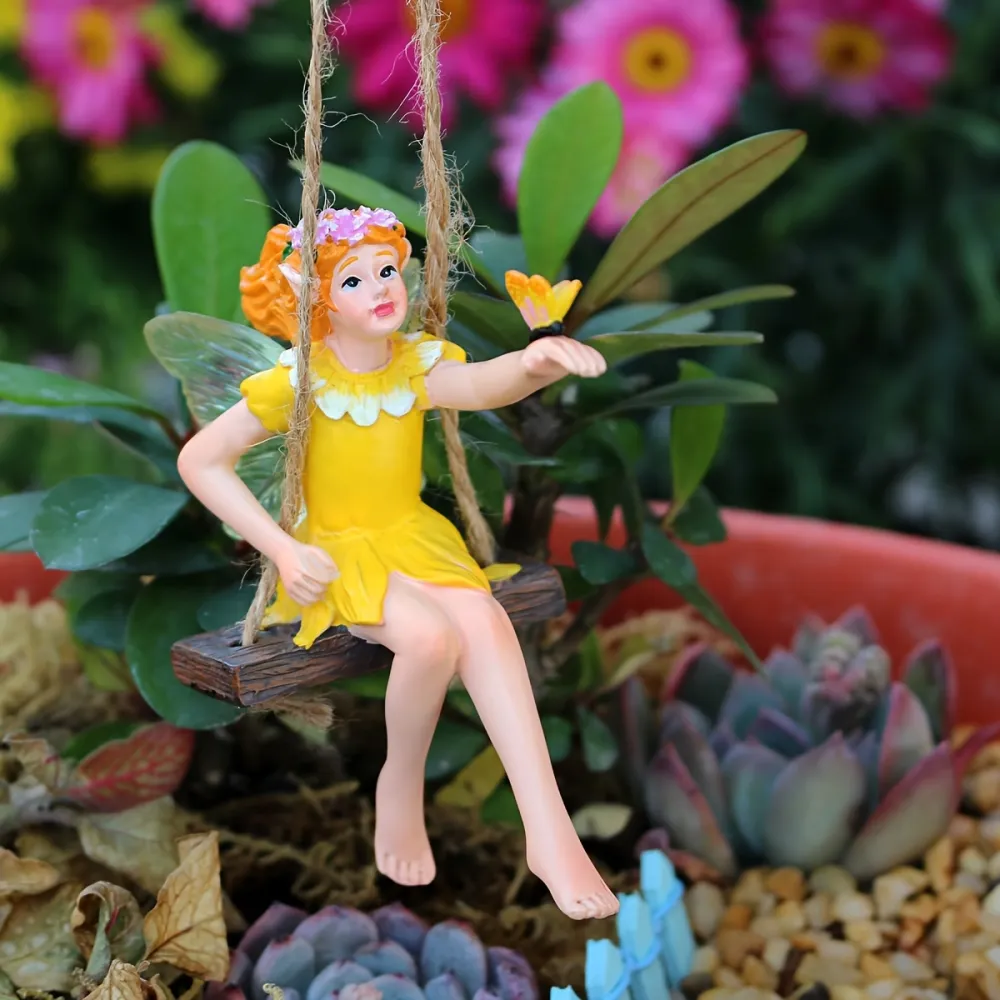 Fairy Swing Garden Decor