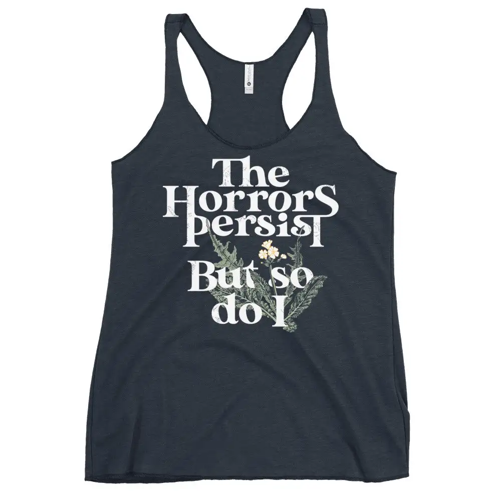 Horrors Persist Racerback Tank