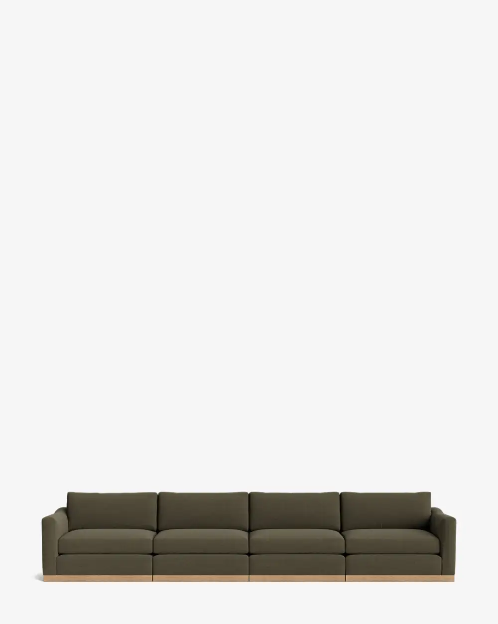 Modular Oak Sofa