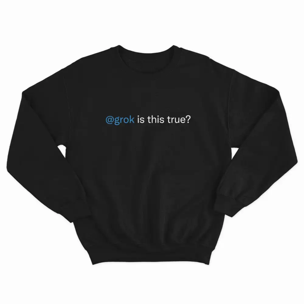 Simple Text Casual Fleece Sweatshirt