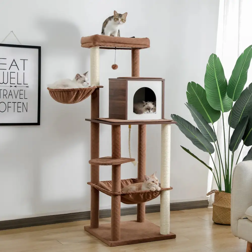 Multi Level Cat Playground Cat Tree