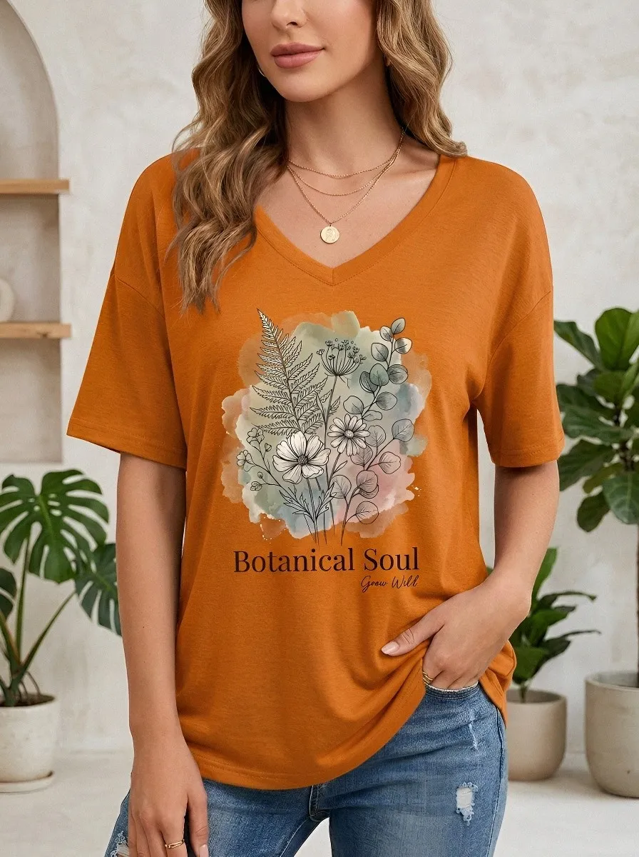 Botanical Soul Nature T-Shirt Soft
