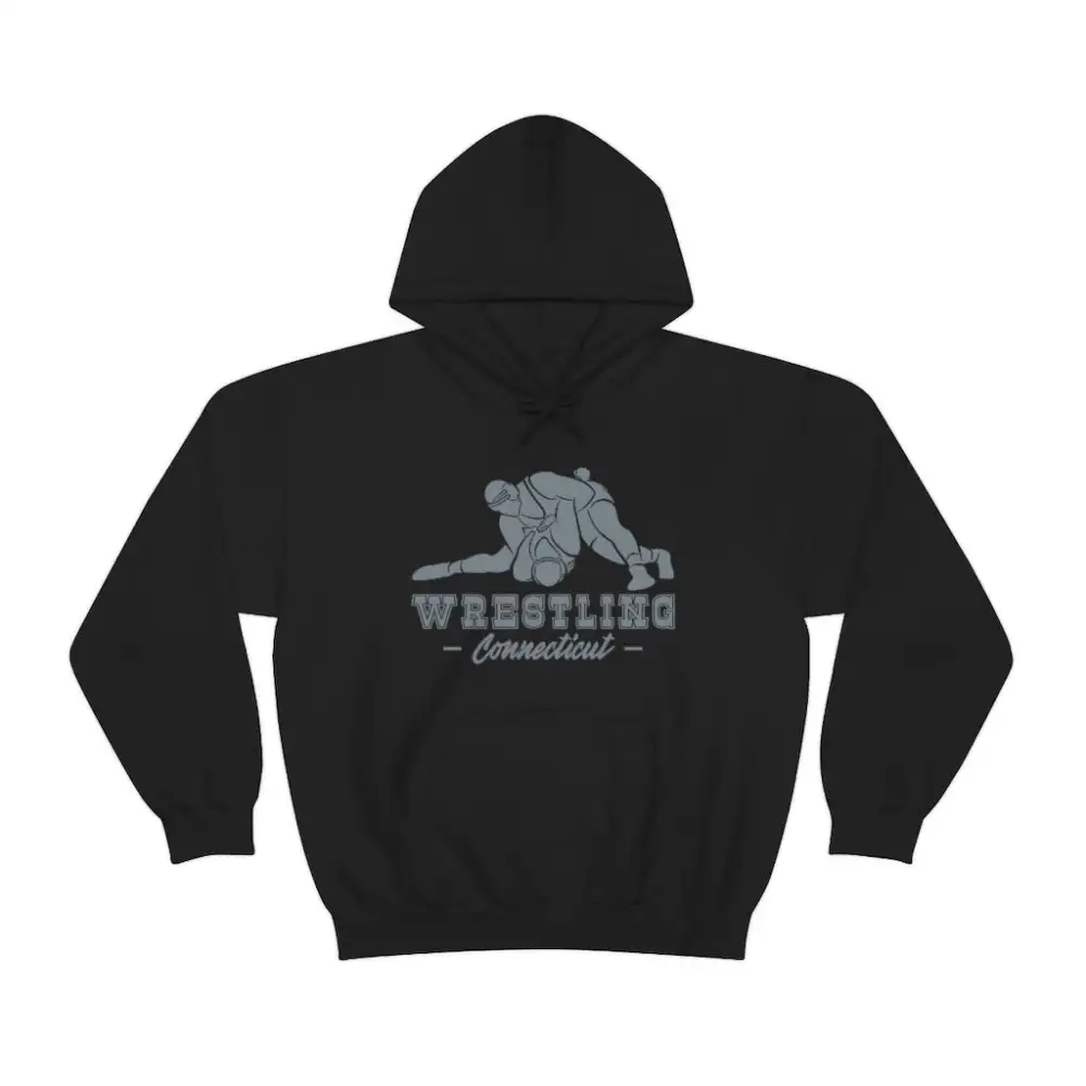 Varsity Style Wrestling Graphic Pullover Hoodie