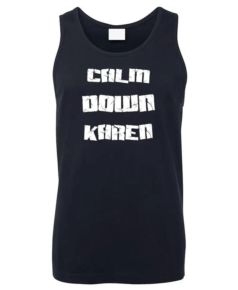 Calm Down Graphic Tank Top