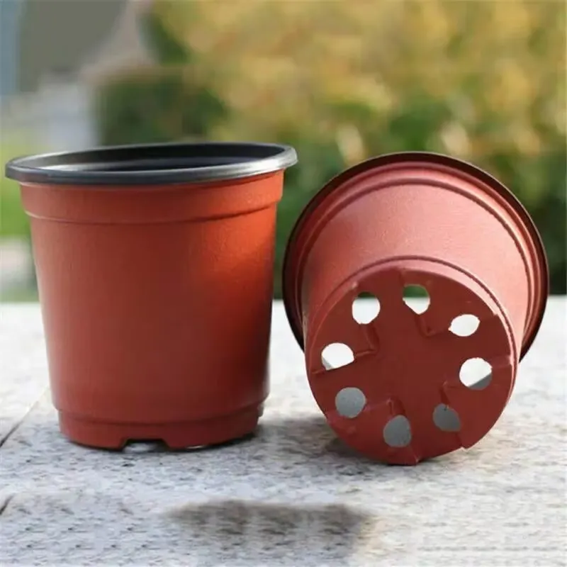 5 Pcs Plastic Plant Nursery Pot