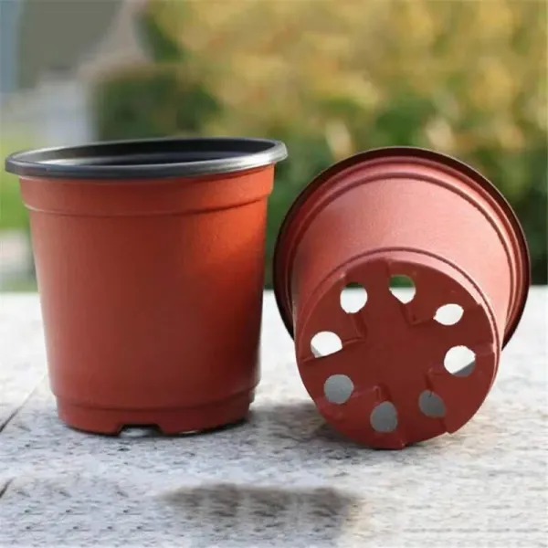 5 Pcs Plastic Plant Nursery Pot