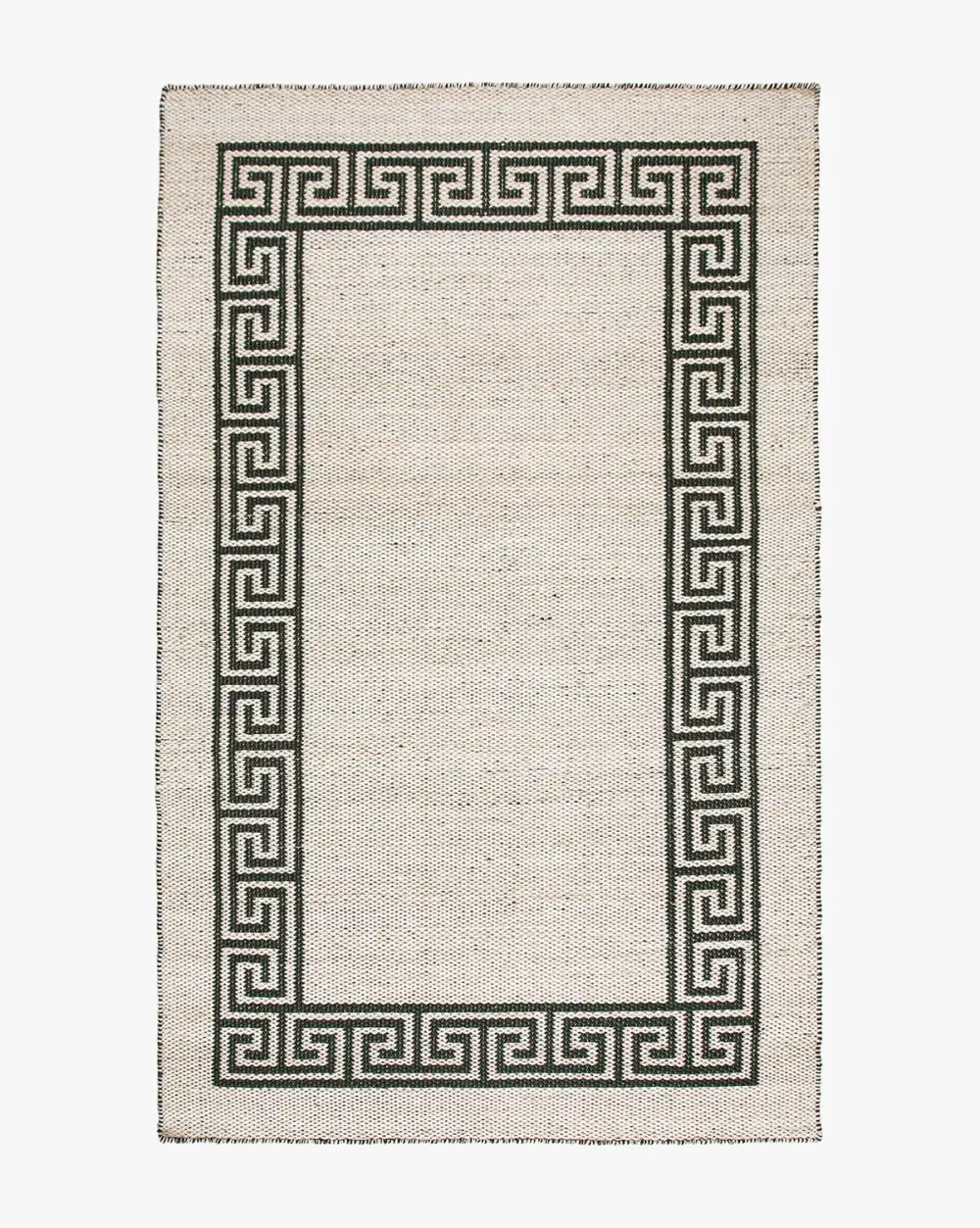 Greek-Key Handwoven Indoor-Outdoor Area Rug