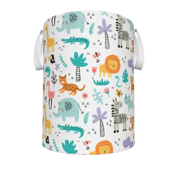 Structured Polyester  Laundry Basket