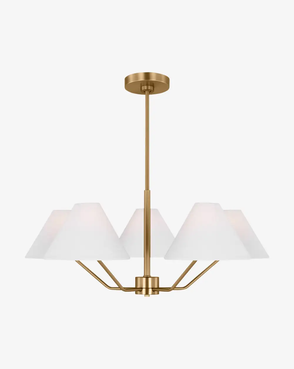 Modern Streamlined Chandelier