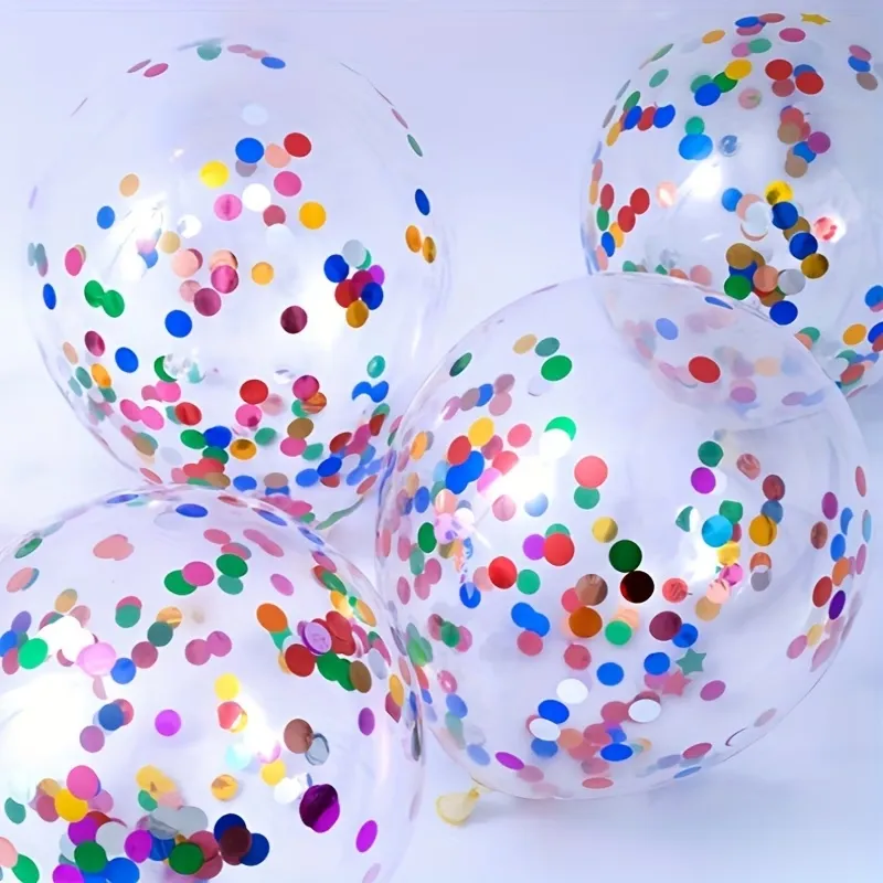 Colorful Confetti Balloon