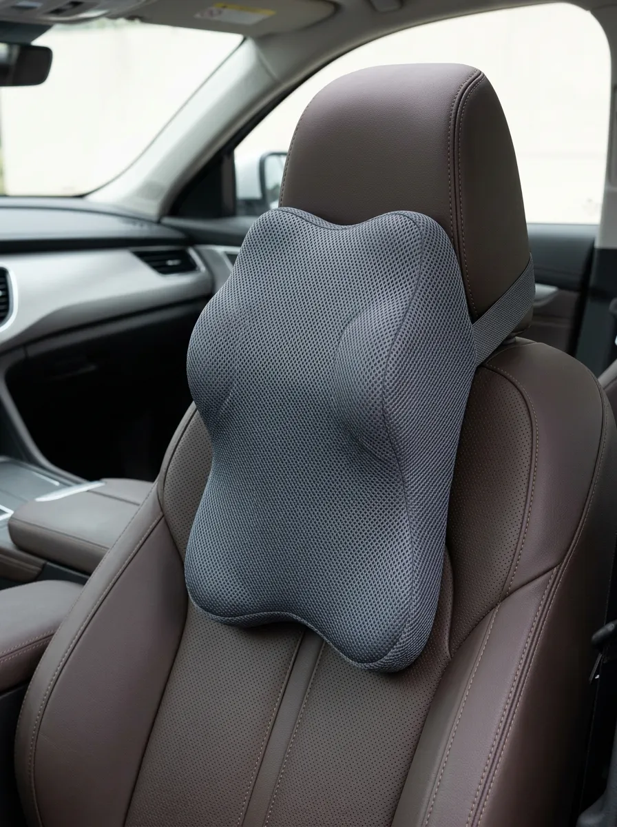 Balanced Mesh Ergonomic Neck Support Cushion